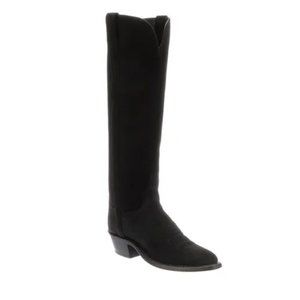 Lucchese Edie Tall Black Boots - Women's (NWT)